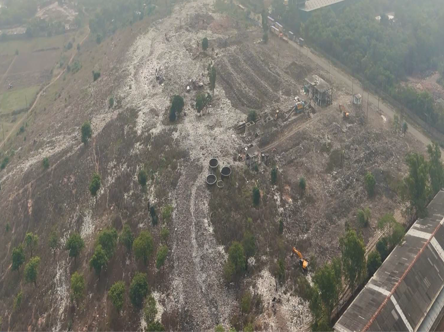Mandideep Legacy Waste Dumping Site